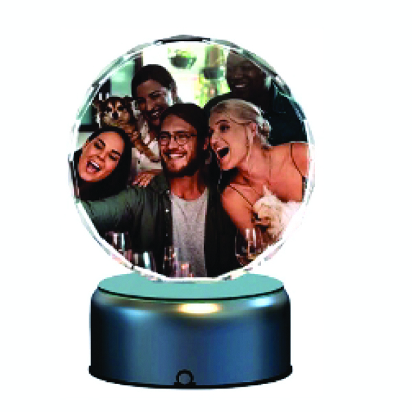 Single Side Crystal Printing - Round