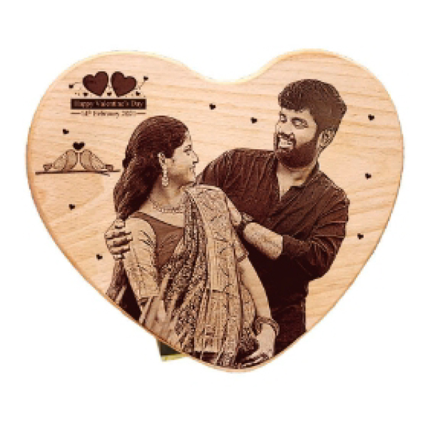 Wooden Engraving Table Top - 10x8 in