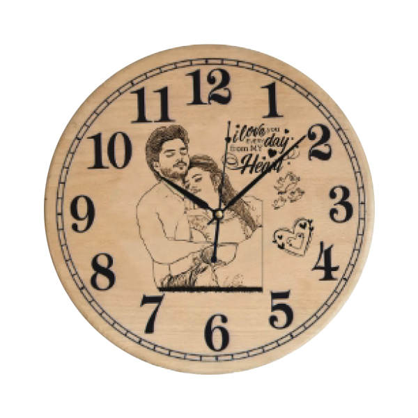 Wooden Engraving Table Top - 10x10 in