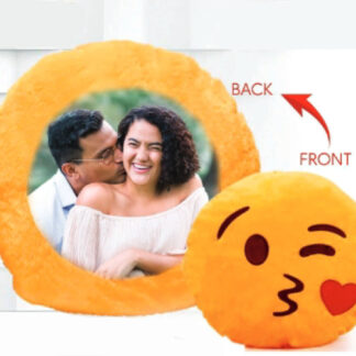 Emoji Fur Pillow