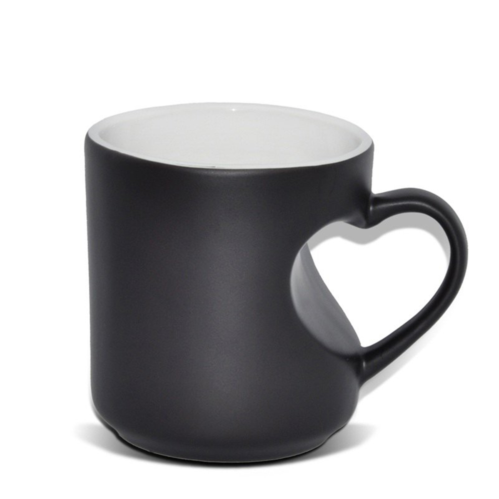 Inside Heart Cut Handle Magic Mug - 350ml