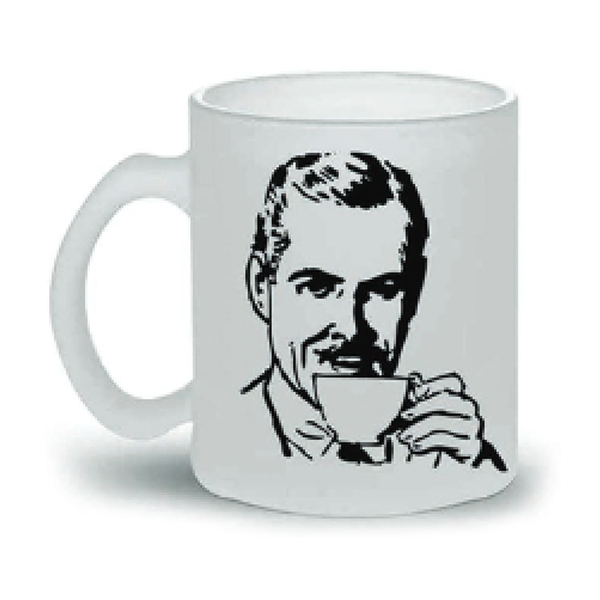 Frosted Mug - White