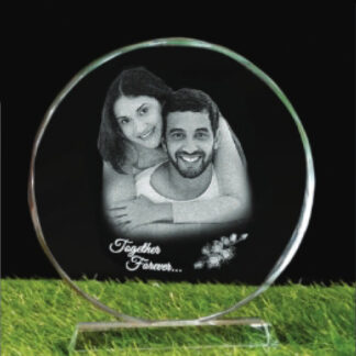 Trophy - Crystal & Glass - 6 in