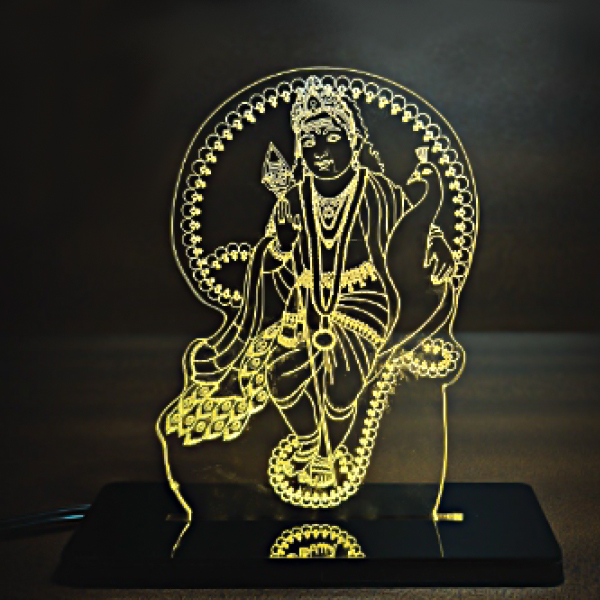 Acrylic Illusion God - 5 in