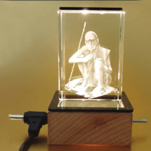 Car Dashboard Idol -3D Crystal - 3.5x2.5 in
