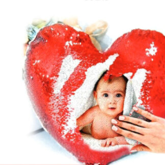 Red Heart Magic Pillow